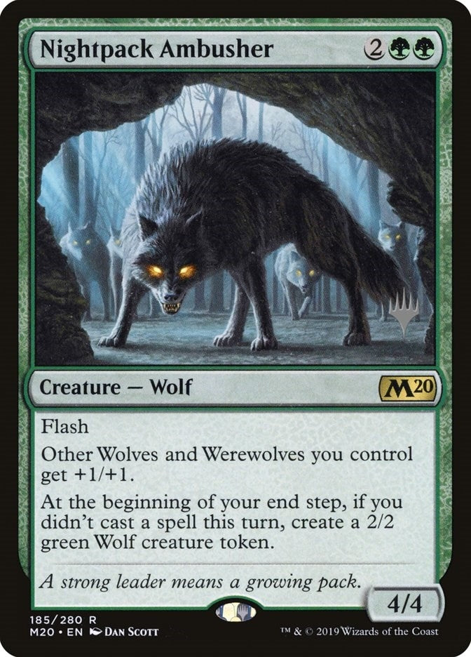 Image for Nightpack Ambusher (Promo Pack: Core Set 2020) (185) - Magic: The Gathering