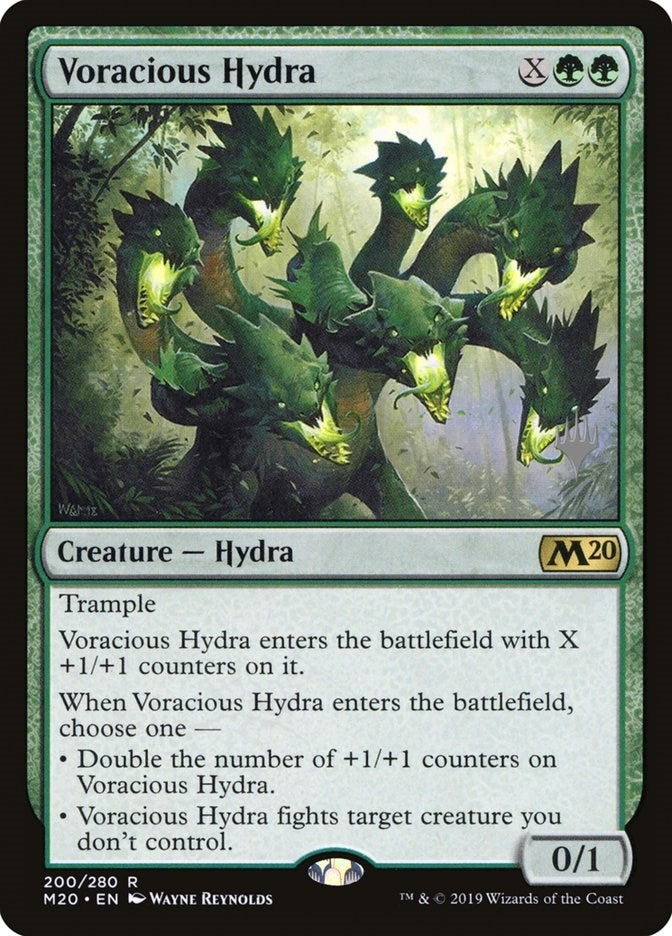 Image for Voracious Hydra (Promo Pack: Core Set 2020) (200) - Magic: The Gathering