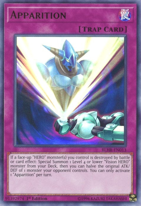 Image for Apparition (Battles of Legend: Hero's Revenge) (BLHR-EN013) - YuGiOh