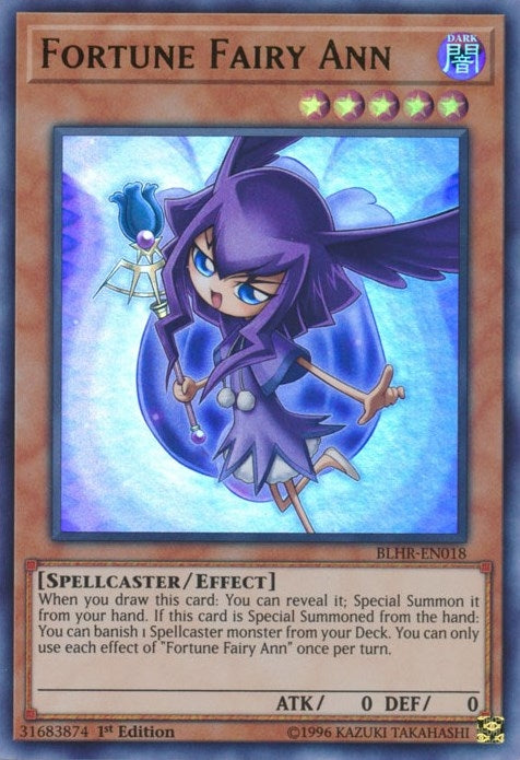 Image for Fortune Fairy Ann (Battles of Legend: Hero's Revenge) (BLHR-EN018) - YuGiOh
