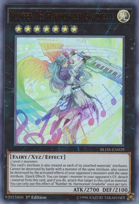 Image for Number 76: Harmonizer Gradielle (Battles of Legend: Hero's Revenge) (BLHR-EN029) - YuGiOh