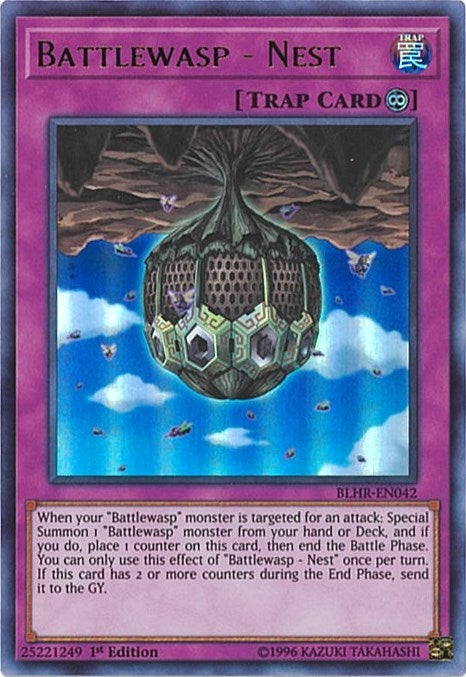 Image for Battlewasp - Nest (Battles of Legend: Hero's Revenge) (BLHR-EN042) - YuGiOh