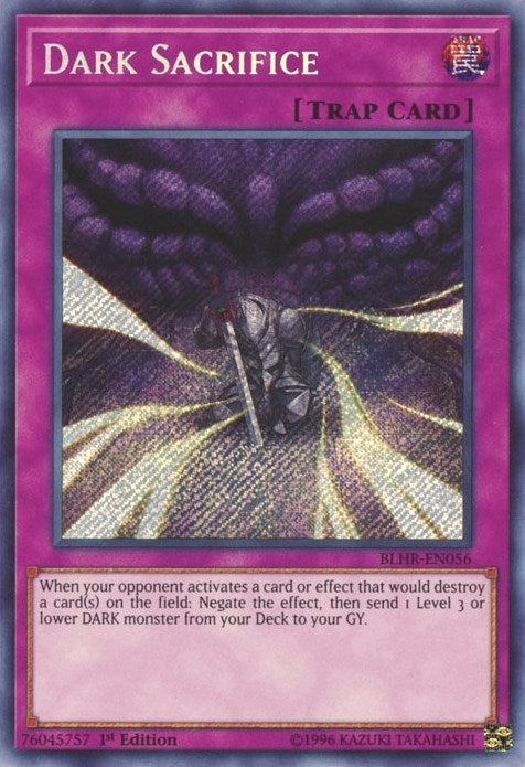 Image for Dark Sacrifice (Battles of Legend: Hero's Revenge) (BLHR-EN056) - YuGiOh