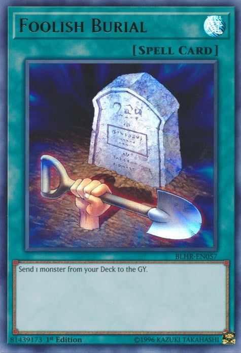 Image for Foolish Burial (Battles of Legend: Hero's Revenge) (BLHR-EN057) - YuGiOh