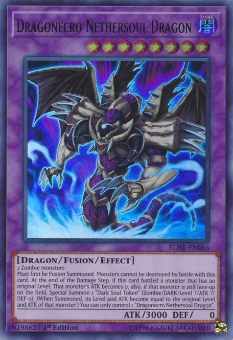 Image for Dragonecro Nethersoul Dragon (Battles of Legend: Hero's Revenge) (BLHR-EN066) - YuGiOh