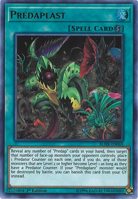Image for Predaplast (Battles of Legend: Hero's Revenge) (BLHR-EN069) - YuGiOh