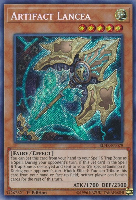 Image for Artifact Lancea (Battles of Legend: Hero's Revenge) (BLHR-EN079) - YuGiOh