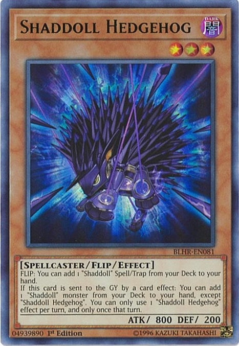 Image for Shaddoll Hedgehog (Battles of Legend: Hero's Revenge) (BLHR-EN081) - YuGiOh