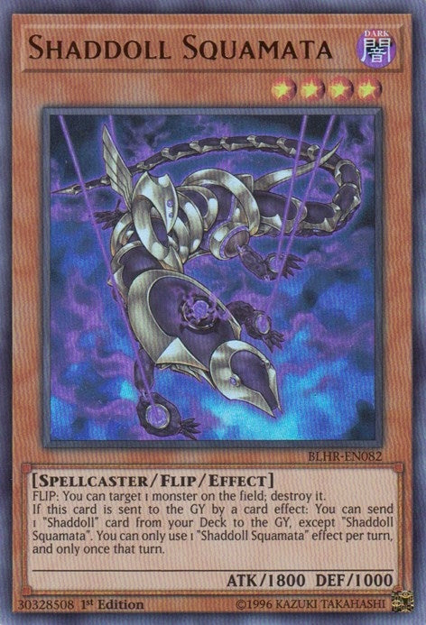 Image for Shaddoll Squamata (Battles of Legend: Hero's Revenge) (BLHR-EN082) - YuGiOh