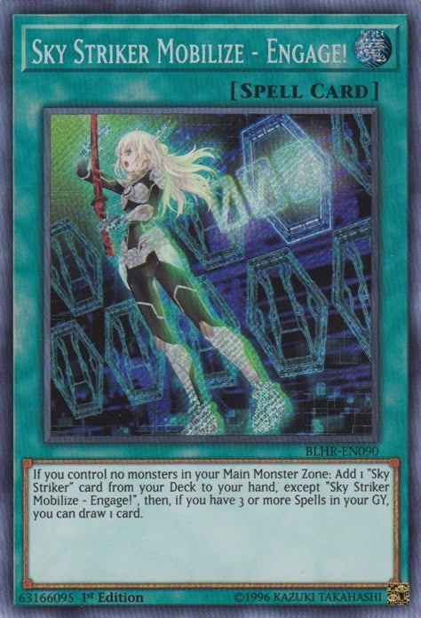 Image for Sky Striker Mobilize - Engage! (Battles of Legend: Hero's Revenge) (BLHR-EN090) - YuGiOh