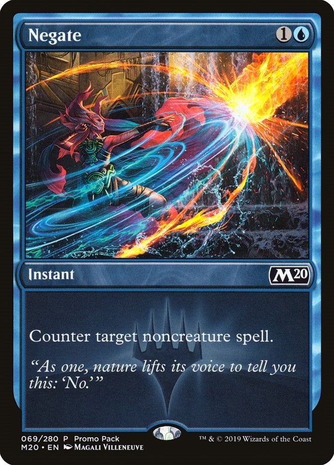 Image for Negate (Promo Pack: Core Set 2020) (69) - Magic: The Gathering
