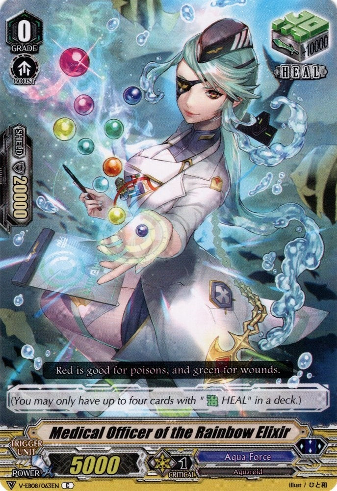 Image for Medical Officer of the Rainbow Elixir (V-EB08: My Glorious Justice) (V-EB08/063EN) - Cardfight Vanguard