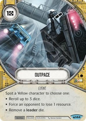 Image for Outpace (Spark of Hope) (144) - Star Wars: Destiny