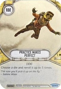 Image for Practice Makes Perfect (Spark of Hope) (145) - Star Wars: Destiny