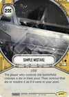 Image for Simple Mistake (Spark of Hope) (147) - Star Wars: Destiny