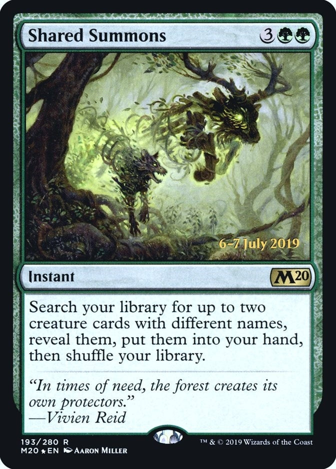 Image for Shared Summons (Prerelease Cards) (193) - Magic: The Gathering