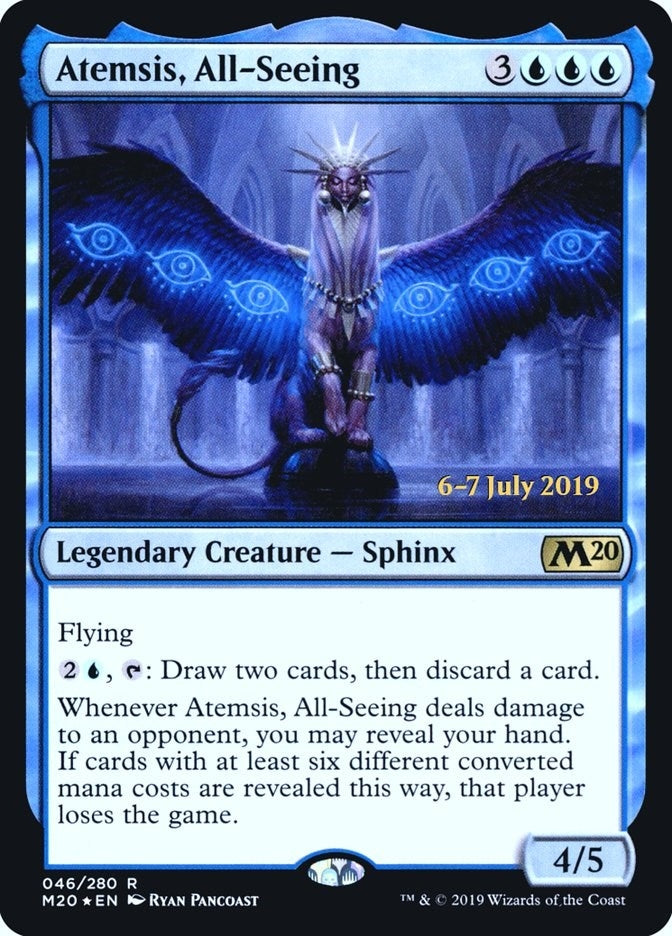 Image for Atemsis, All-Seeing (Prerelease Cards) (46) - Magic: The Gathering