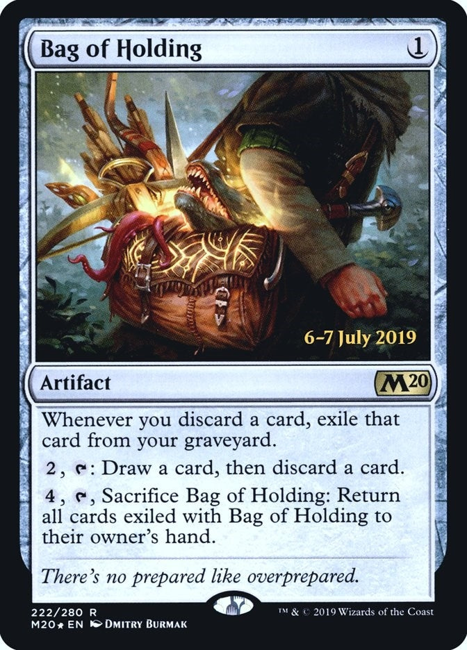 Image for Bag of Holding (Prerelease Cards) (222) - Magic: The Gathering