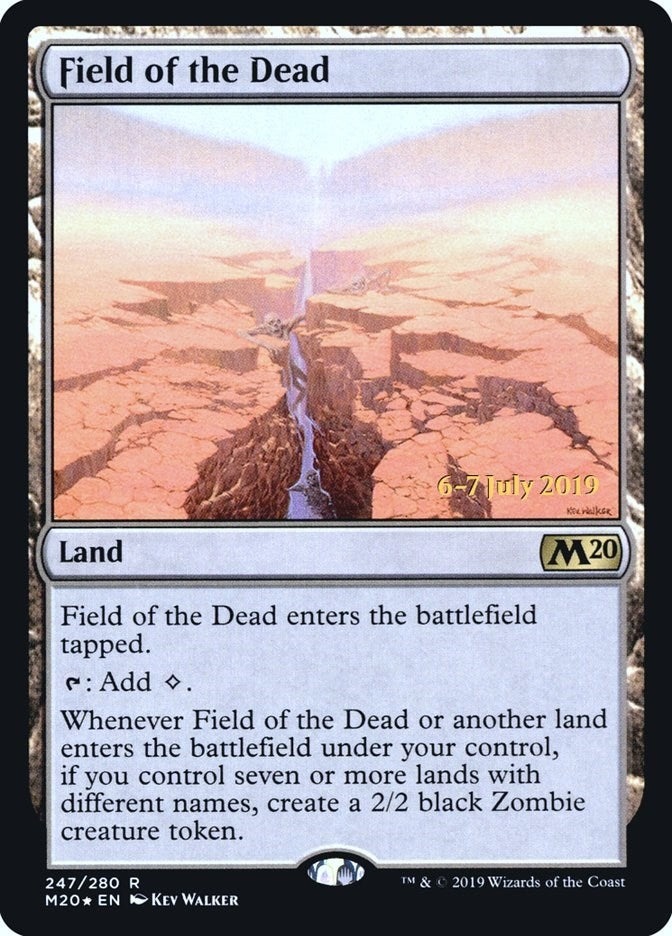 Image for Field of the Dead (Prerelease Cards) (247) - Magic: The Gathering
