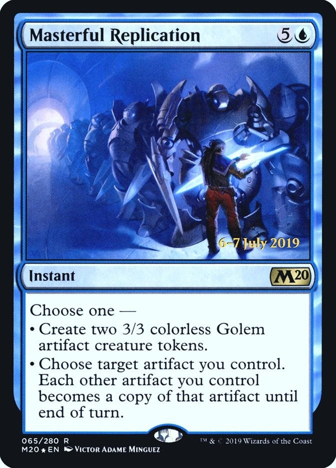 Image for Masterful Replication (Prerelease Cards) (65) - Magic: The Gathering