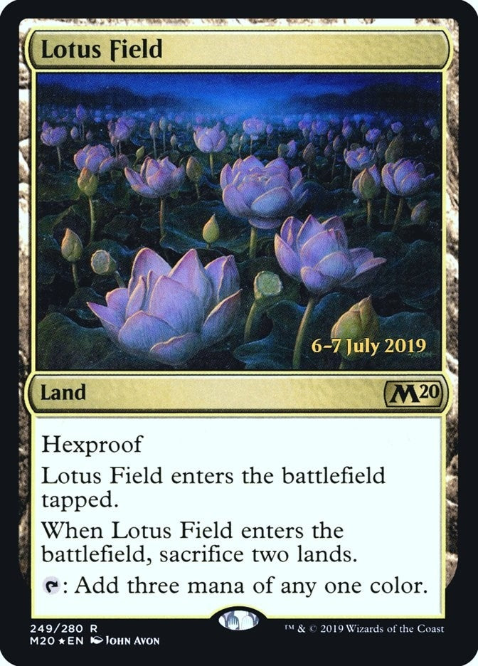 Image for Lotus Field (Prerelease Cards) (249) - Magic: The Gathering