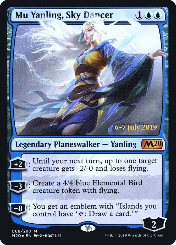 Image for Mu Yanling, Sky Dancer (Prerelease Cards) (68) - Magic: The Gathering