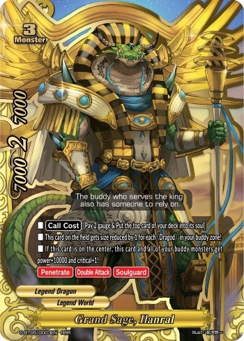 Image for Grand Sage, Ilanral (War of Dragods) (S-BT05/0003EN) - Future Card BuddyFight