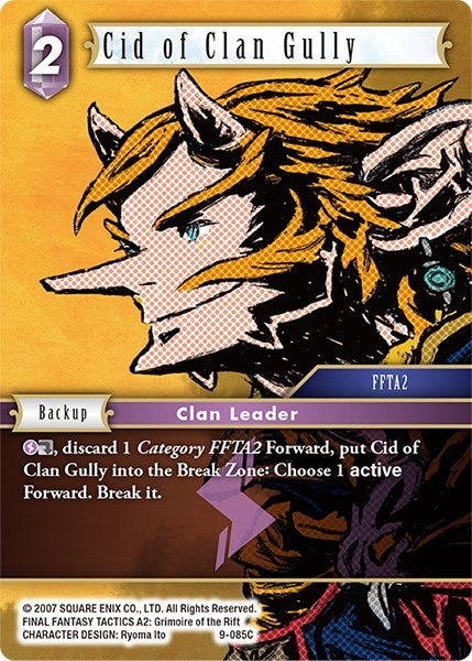 Image for Cid of Clan Gully (Opus IX) (9-085C) - Final Fantasy TCG