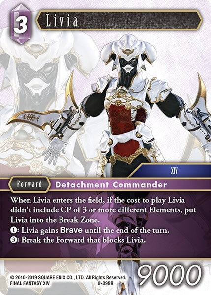 Image for Livia (Opus IX) (9-099R) - Final Fantasy TCG