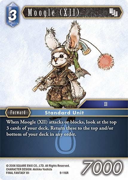 Image for Moogle (XII) (Opus IX) (9-116R) - Final Fantasy TCG