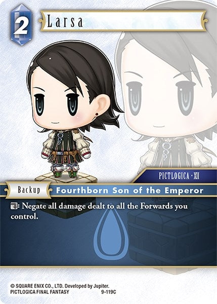Image for Larsa (Opus IX) (9-119C) - Final Fantasy TCG
