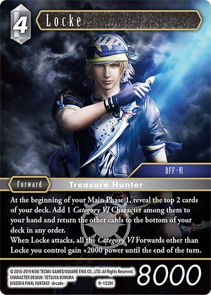 Image for Locke (9-122H) (Opus IX) (9-122H) - Final Fantasy TCG