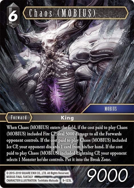 Image for Chaos (MOBIUS) (Opus IX) (9-123L) - Final Fantasy TCG