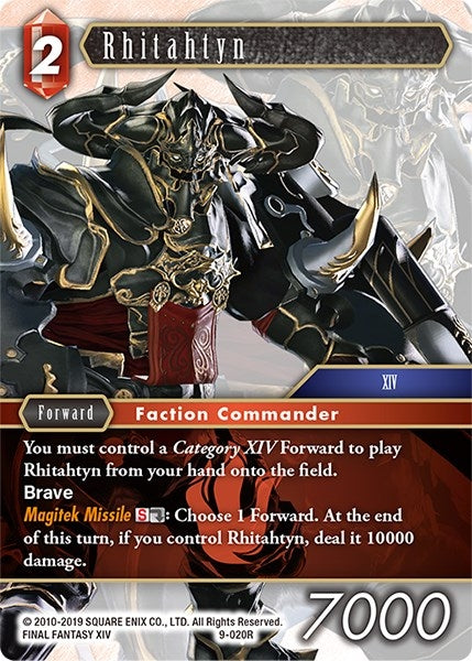 Image for Rhitahtyn (Opus IX) (9-020R) - Final Fantasy TCG