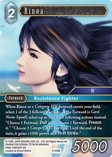 Image for Rinoa (Opus IX) (9-038R) - Final Fantasy TCG