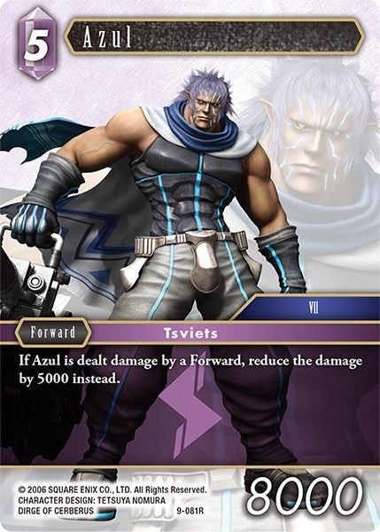 Image for Azul (Opus IX) (9-081R) - Final Fantasy TCG