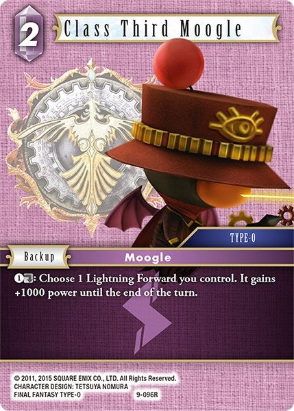 Image for Class Third Moogle (Opus IX) (9-096R) - Final Fantasy TCG