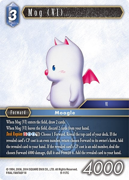 Image for Mog (VI) (Opus IX) (9-117C) - Final Fantasy TCG