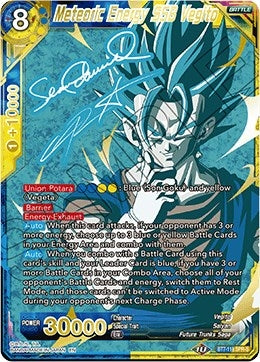 Image for Meteoric Energy SSB Vegito (SPR Signature) (Assault of the Saiyans) (BT7-118) - Dragon Ball Super: Masters