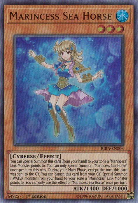 Image for Marincess Sea Horse (Rising Rampage) (RIRA-EN003) - YuGiOh