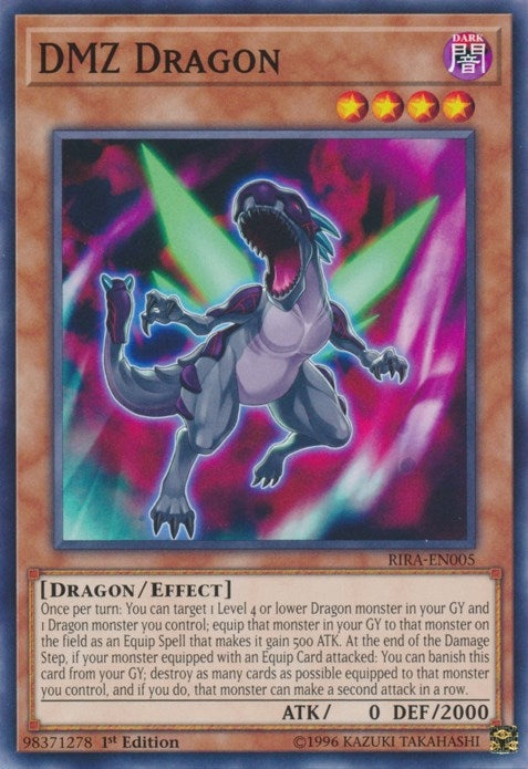 Image for DMZ Dragon (Rising Rampage) (RIRA-EN005) - YuGiOh