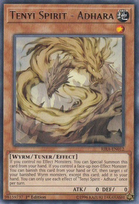Image for Tenyi Spirit - Adhara (Rising Rampage) (RIRA-EN012) - YuGiOh