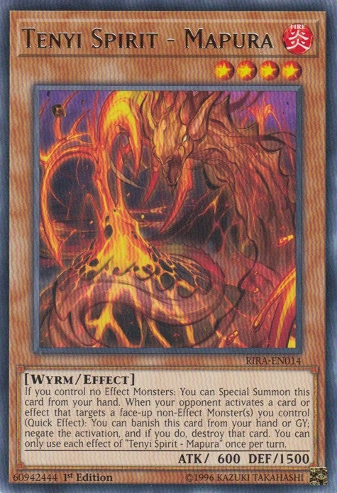 Image for Tenyi Spirit - Mapura (Rising Rampage) (RIRA-EN014) - YuGiOh