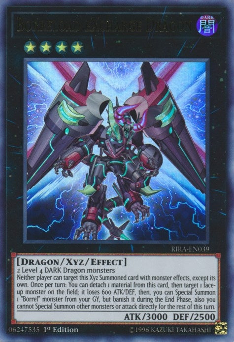 Image for Borreload eXcharge Dragon (Rising Rampage) (RIRA-EN039) - YuGiOh