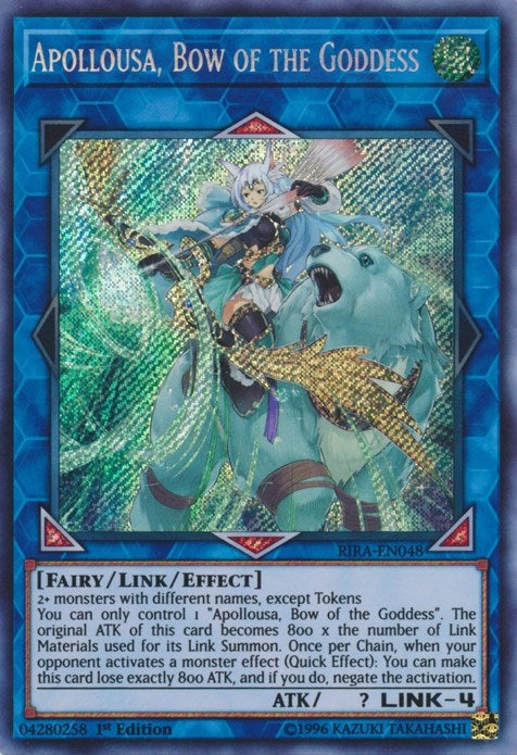 Image for Apollousa, Bow of the Goddess (Rising Rampage) (RIRA-EN048) - YuGiOh