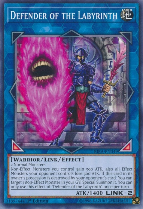 Image for Defender of the Labyrinth (Rising Rampage) (RIRA-EN049) - YuGiOh
