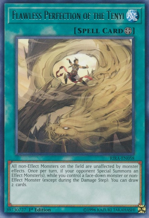 Image for Flawless Perfection of the Tenyi (Rising Rampage) (RIRA-EN058) - YuGiOh