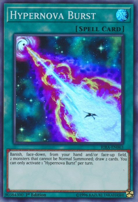 Image for Hypernova Burst (Rising Rampage) (RIRA-EN063) - YuGiOh