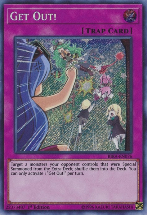 Image for Get Out! (Rising Rampage) (RIRA-EN076) - YuGiOh