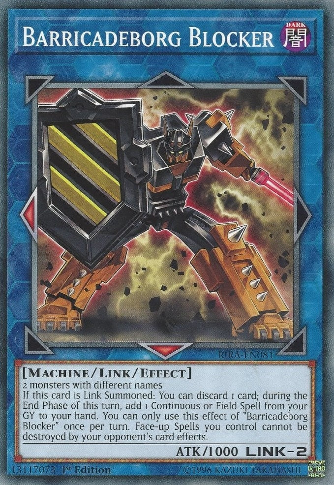 Image for Barricadeborg Blocker (Rising Rampage) (RIRA-EN081) - YuGiOh